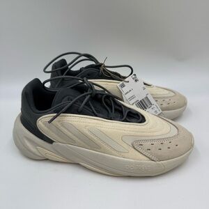 Adidas Gray and Cream Ortholite Sneakers